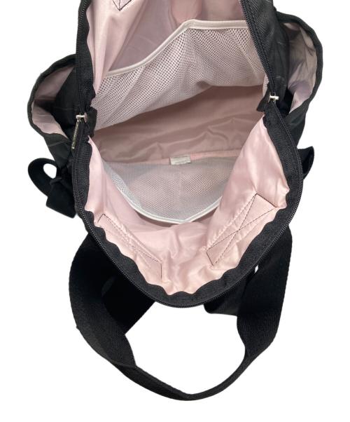 LeSportsac（レスポートサック）LeSportsac (レスポートサック) DOUBLE TROUBLE BACKPACK ブラックの古着・服飾アイテム