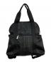 LeSportsac（レスポートサック）の古着「DOUBLE TROUBLE BACKPACK」｜ブラック