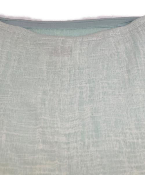 MM6 Maison Margiela（エムエムシックスメゾンマルジェラ）MM6 Maison Margiela (エムエムシックスメゾンマルジェラ) ノースリーブ カットソー ブルー サイズ:Mの古着・服飾アイテム