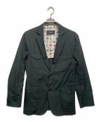BURBERRY BLACK LABELバーバリーブラックレーベル）の古着「ジャケット」｜ブラック