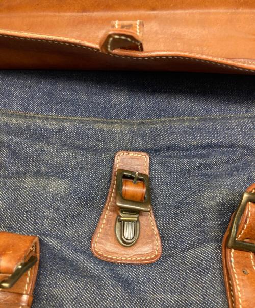 DOLCE & GABBANA（ドルチェ＆ガッバーナ）DOLCE & GABBANA (ドルチェ＆ガッバーナ) デニム切替バッグ インディゴの古着・服飾アイテム