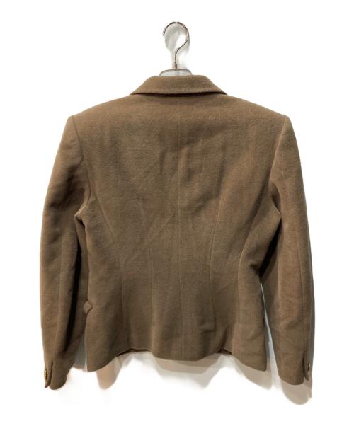 GUCCI（グッチ）GUCCI (グッチ) カシミア混ジャケット ブラウン サイズ:40の古着・服飾アイテム