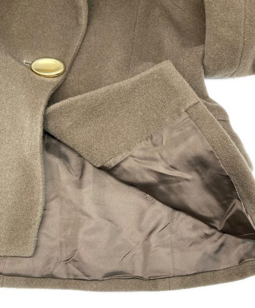GUCCI（グッチ）GUCCI (グッチ) カシミア混ジャケット ブラウン サイズ:40の古着・服飾アイテム