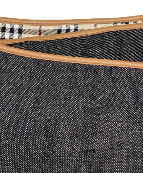 BURBERRY BLUE LABEL（バーバリー ブルー レーベル）BURBERRY BLUE LABEL (バーバリー ブルー レーベル) 裏ノバチェック 巻きスカート ベージュ×グレー サイズ:38の古着・服飾アイテム