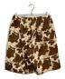 SUPREME (シュプリーム) Cow Print Faux Fur Short ブラウン×ホワイト サイズ:M：28000円
