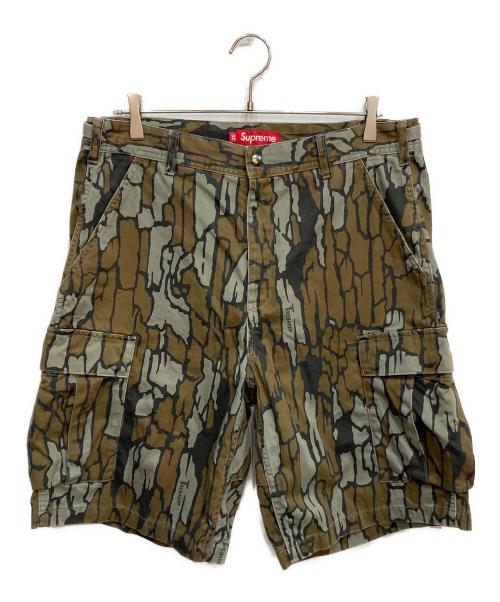SUPREME（シュプリーム）SUPREME (シュプリーム) CARGO SHORT グレー×ブラウン サイズ:32の古着・服飾アイテム