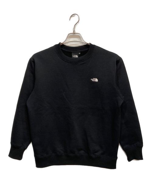 THE NORTH FACE（ザ ノース フェイス）THE NORTH FACE (ザ ノース フェイス) スモールロゴヘザースウェットクルー ブラック サイズ:XSの古着・服飾アイテム