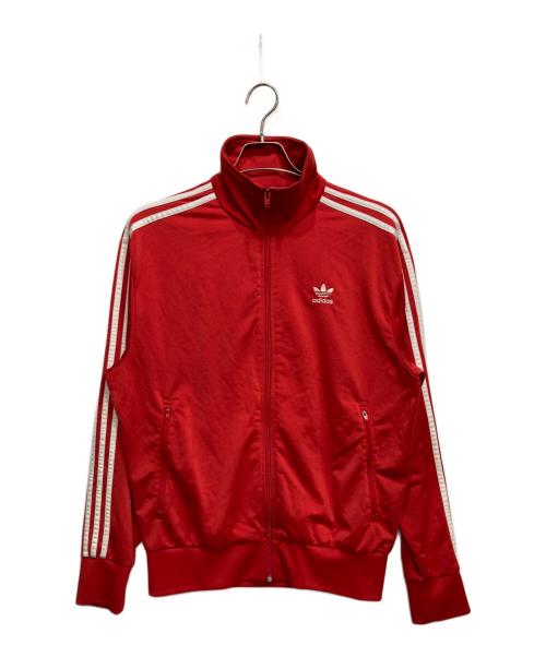 adidas（アディダス）adidas (アディダス) トラックジャケット レッド サイズ:Mの古着・服飾アイテム