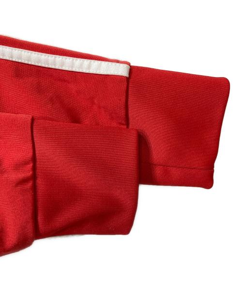 adidas（アディダス）adidas (アディダス) トラックジャケット レッド サイズ:Mの古着・服飾アイテム