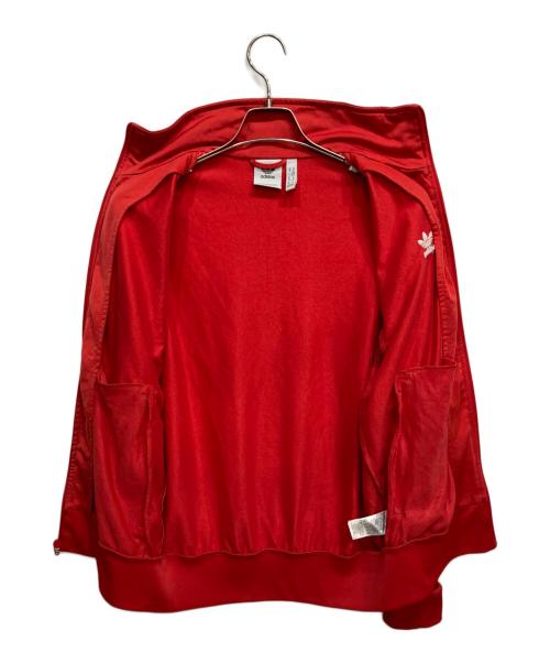 adidas（アディダス）adidas (アディダス) トラックジャケット レッド サイズ:Mの古着・服飾アイテム