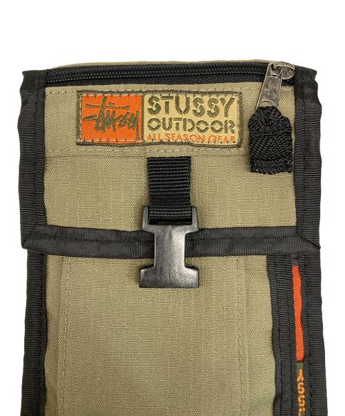stussy（ステューシー）stussy (ステューシー) 90s ショルダーポーチ オリーブの古着・服飾アイテム