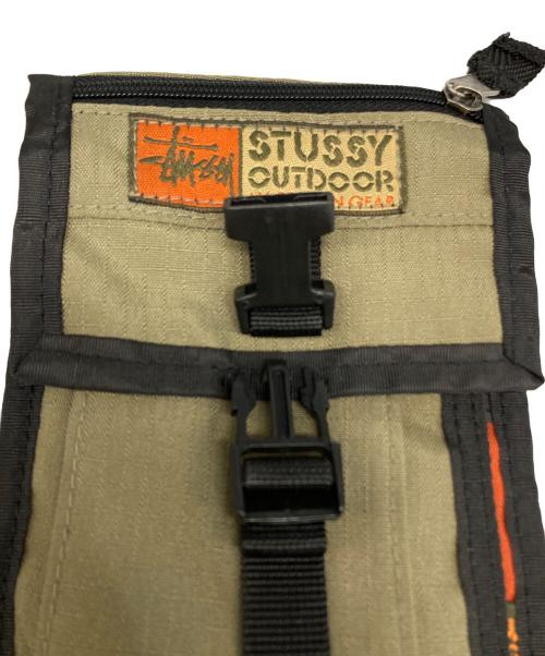 stussy（ステューシー）stussy (ステューシー) 90s ショルダーポーチ オリーブの古着・服飾アイテム