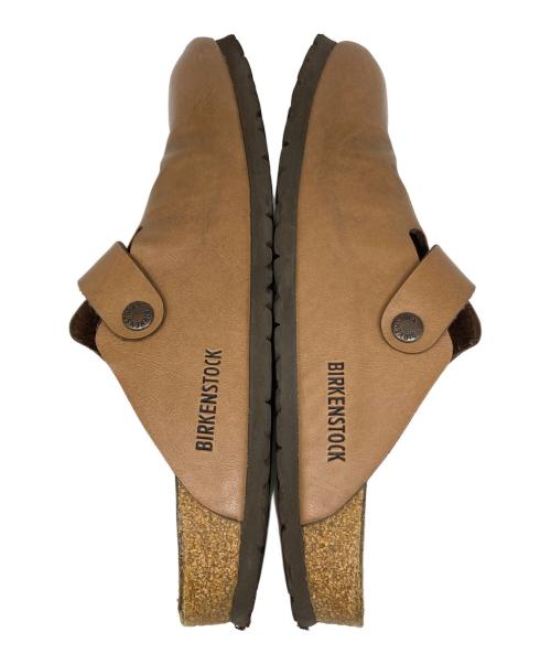 BIRKENSTOCK（ビルケンシュトック）BIRKENSTOCK (ビルケンシュトック) ボストンクロッグサンダル ブラウン サイズ:26.5cmの古着・服飾アイテム