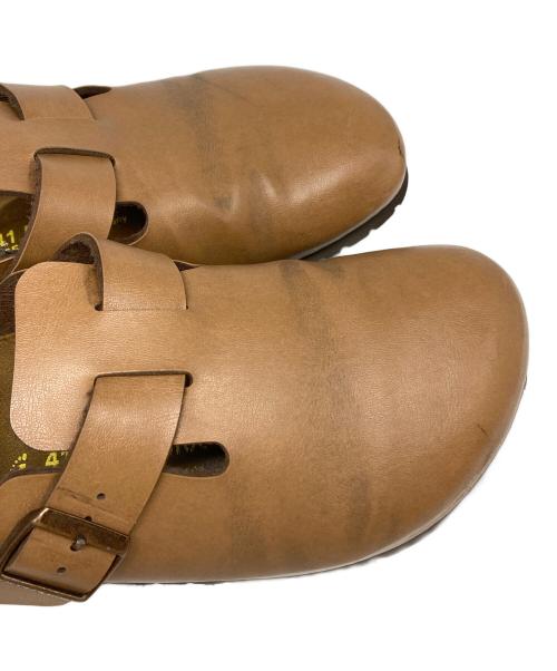 BIRKENSTOCK（ビルケンシュトック）BIRKENSTOCK (ビルケンシュトック) ボストンクロッグサンダル ブラウン サイズ:26.5cmの古着・服飾アイテム