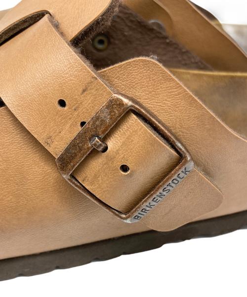 BIRKENSTOCK（ビルケンシュトック）BIRKENSTOCK (ビルケンシュトック) ボストンクロッグサンダル ブラウン サイズ:26.5cmの古着・服飾アイテム