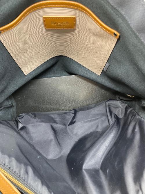 Breath TOPKAPI（ブレス トプカピ）Breath TOPKAPI (ブレス トプカピ) リプルネオレザー2WAYバッグ ベージュの古着・服飾アイテム