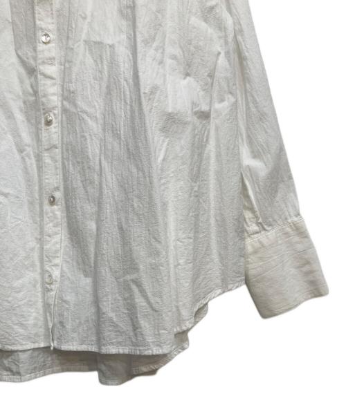 THE SHINZONE（ザ シンゾーン）THE SHINZONE (ザ シンゾーン) ラッフルドブラウス ホワイト サイズ:34の古着・服飾アイテム