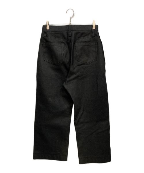 ISSEY MIYAKE（イッセイミヤケ）ISSEY MIYAKE (イッセイミヤケ) ウールパンツ ブラック サイズ:2の古着・服飾アイテム