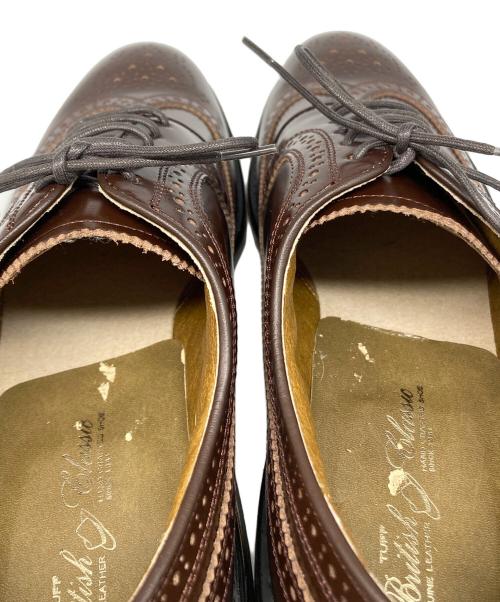 TUFF British Classic（タフ ブリティッシュクラシック）TUFF British Classic (タフ ブリティッシュクラシック) ドレスシューズ ブラウン サイズ:261/2の古着・服飾アイテム