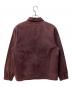 stussy (ステューシー) Washed Canvas Zip Shirt レッド サイズ:Ｓ：15000円