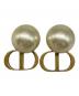 Dior（ディオール）の古着「Tribales ピアス」｜ゴールド×ホワイト