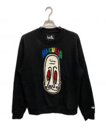 haculla（ハキュラ）の古着「graphic print sweatshirt」｜ブラック