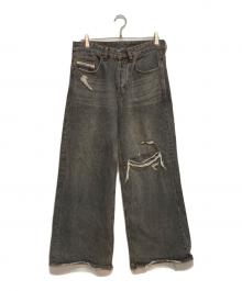 DIESEL（ディーゼル）の古着「Relaxed Jeans D-RISE」｜グレー