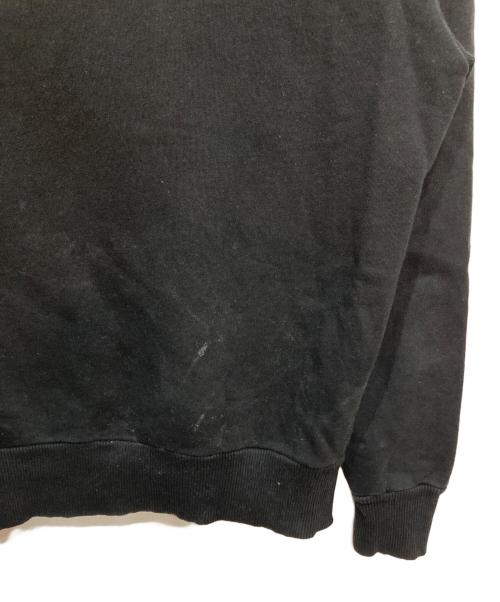 DIESEL（ディーゼル）DIESEL (ディーゼル) STENCH蜘蛛刺繍プリントスウェット ブラック サイズ:Ｓの古着・服飾アイテム