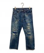 LEVI'S VINTAGE CLOTHINGリーバイス ビンテージ クロージング）の古着「S501XX復刻デニムパンツ」｜インディゴ