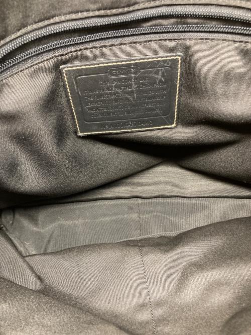 COACH（コーチ）COACH (コーチ) メッセンジャーバッグ ブラックの古着・服飾アイテム