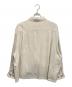 MAISON SPECIAL (メゾンスペシャル) Prime-Over 2way Zip Shirts ホワイト×ベージュ サイズ:2：10000円