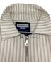中古・古着 MAISON SPECIAL (メゾンスペシャル) Prime-Over 2way Zip Shirts ホワイト×ベージュ サイズ:2：10000円