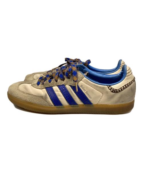 adidas（アディダス）adidas (アディダス) WALES BONNER (ウェールズボナー) NYLON SAMBA WONCLA/ROYBLU/WONWHI ブルー×ホワイト サイズ:27.5の古着・服飾アイテム