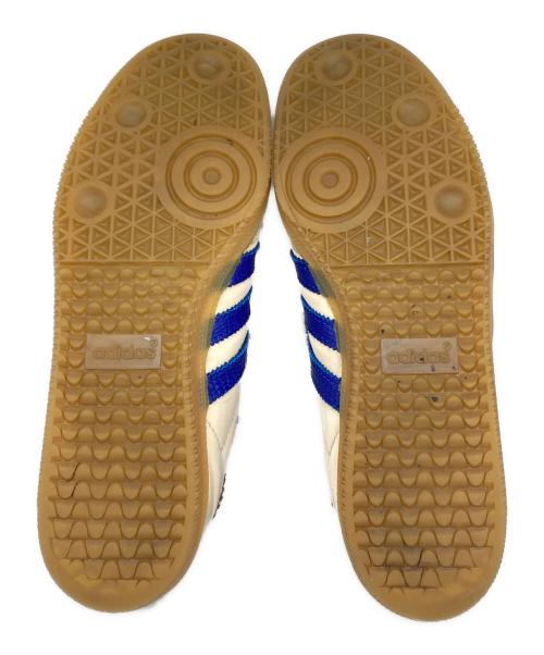 adidas（アディダス）adidas (アディダス) WALES BONNER (ウェールズボナー) NYLON SAMBA WONCLA/ROYBLU/WONWHI ブルー×ホワイト サイズ:27.5の古着・服飾アイテム