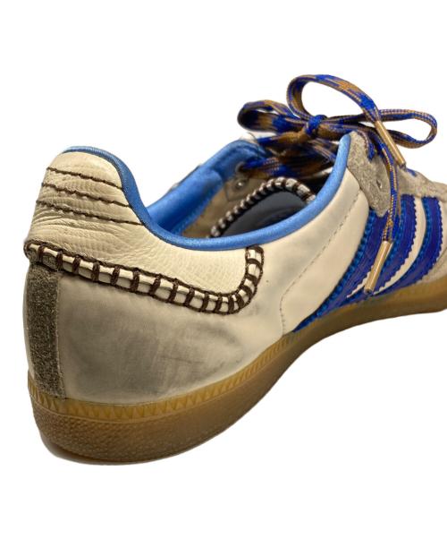 adidas（アディダス）adidas (アディダス) WALES BONNER (ウェールズボナー) NYLON SAMBA WONCLA/ROYBLU/WONWHI ブルー×ホワイト サイズ:27.5の古着・服飾アイテム
