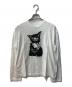 holiday（ホリデー）の古着「SUPER FINE L/S T-SHIRT ネコ」｜ホワイト