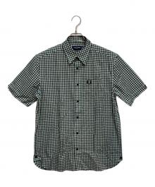 FRED PERRY（フレッドペリー）の古着「半袖シャツ」｜グリーン×ブラック
