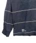 中古・古着 FreshService (フレッシュサービス) PIN BORDER L/S TEE ネイビー サイズ:M：6000円