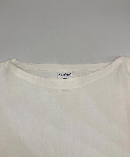 ORCIVAL（オーシバル）ORCIVAL (オーシバル) リネンブラウス ホワイト サイズ:1の古着・服飾アイテム
