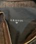 中古・古着 GRIFFIN (グリフィン) ヘリンボーンジップアップジャケット ブラウン サイズ:３２：6000円