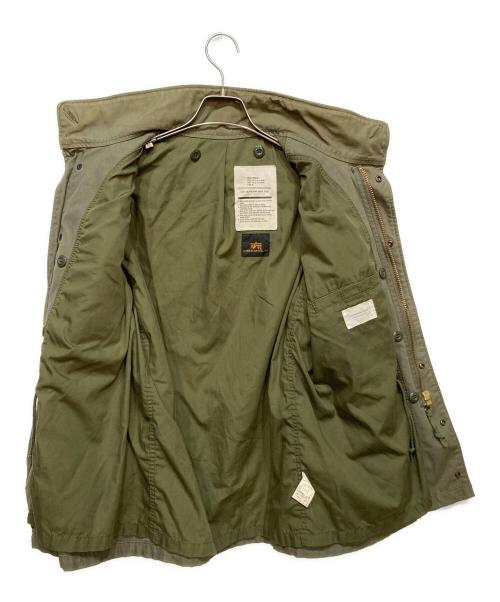 ALPHA（アルファ）ALPHA (アルファ) URBAN RESEARCH (アーバンリサーチ) M-65 フィールドジャケット グリーン サイズ:Sの古着・服飾アイテム