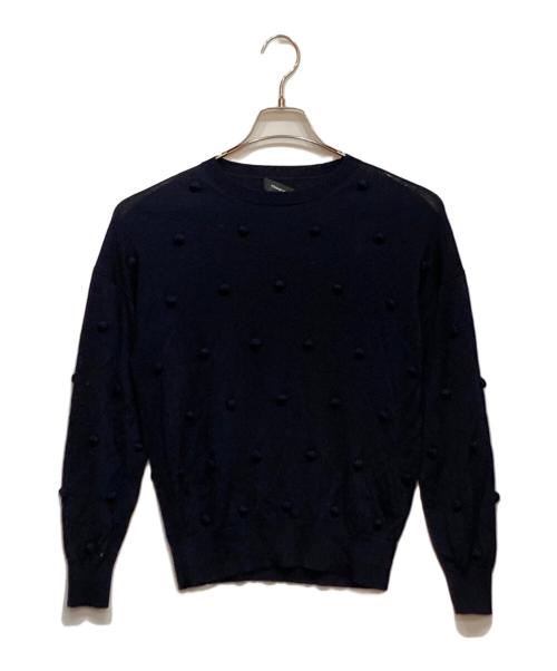 theory（セオリー）theory (セオリー) BERING/BOBBLE PO/セーター ネイビー サイズ:Sの古着・服飾アイテム