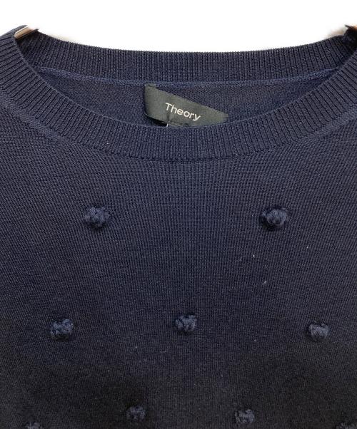 theory（セオリー）theory (セオリー) BERING/BOBBLE PO/セーター ネイビー サイズ:Sの古着・服飾アイテム