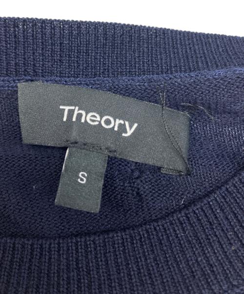 theory（セオリー）theory (セオリー) BERING/BOBBLE PO/セーター ネイビー サイズ:Sの古着・服飾アイテム