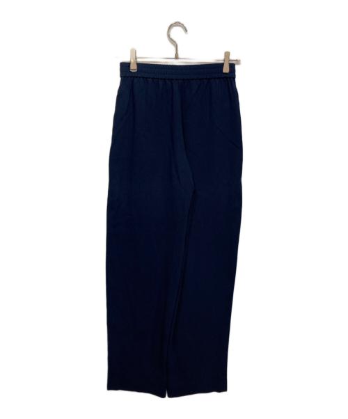 theory（セオリー）theory (セオリー) Satin Crepe Straight Pull On Pant ネイビー サイズ:XSの古着・服飾アイテム