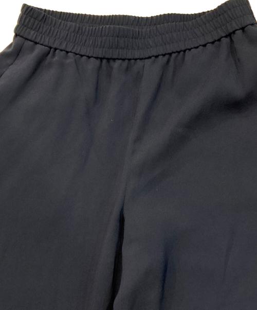 theory（セオリー）theory (セオリー) Satin Crepe Straight Pull On Pant ネイビー サイズ:XSの古着・服飾アイテム
