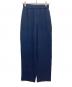 theory（セオリー）の古着「Satin Crepe Straight Pull On Pant」｜ネイビー