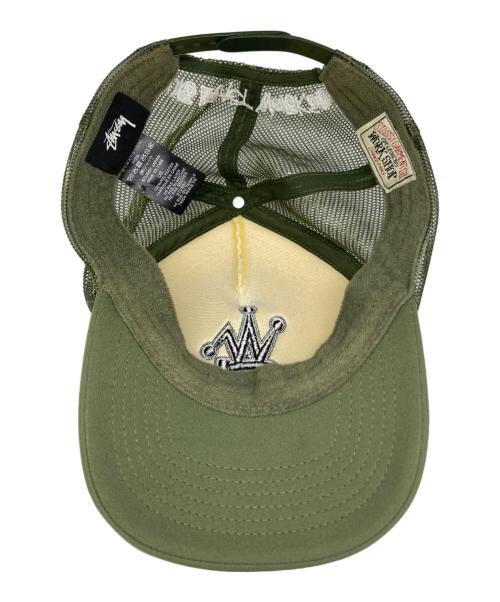 stussy（ステューシー）stussy (ステューシー) OUR LEGACY (アワーレガシー) WORK SHOP TRUCKER CAP グリーンの古着・服飾アイテム