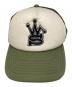 stussy（ステューシー）の古着「WORK SHOP TRUCKER CAP」｜グリーン