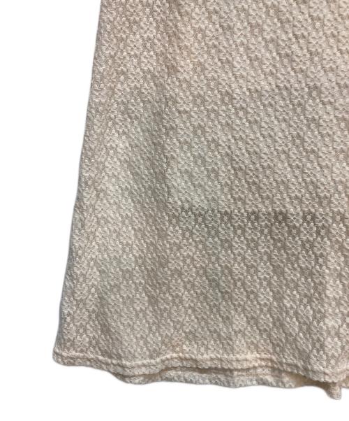 acka（エーシーケーエー）acka (エーシーケーエー) all lace puff one-piece アイボリー サイズ:1 未使用品の古着・服飾アイテム